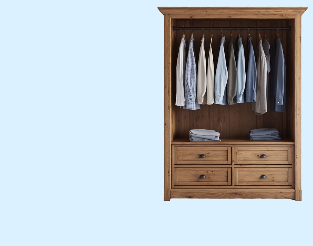 <div  style="position: absolute;bottom: 0px;padding: clamp(3vw, 3vw, 6vw);width: 100%;">
  <div class="p-4 sm:p-0" style="font-size: clamp(32px, 2vw, 2.5vw);font-weight: 500;line-height: normal;color: #074a74;">Almirah</div>
  <div class="hidden sm:block" style="font-size: clamp(20px, 1.5vw, 2.5vw);line-height: 1em;color: #13679f;">Smart storage<br>with elegant finishes.<div class="block md:hidden"><br><br></div></div>
</div>